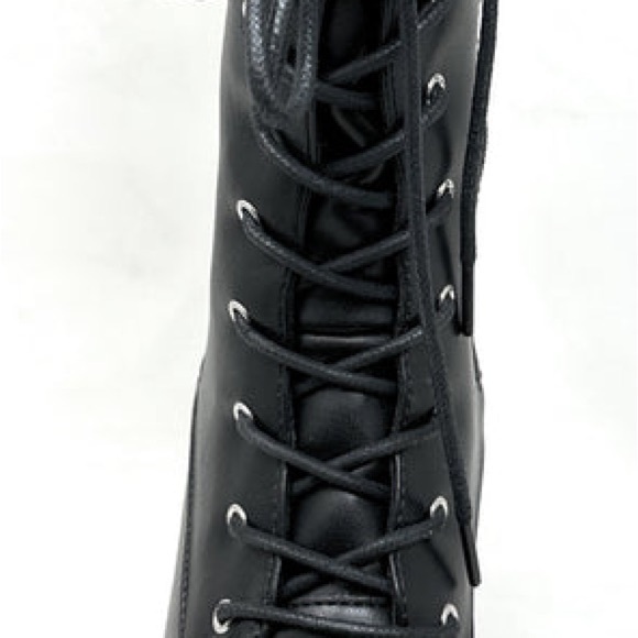 Dollskill NY/LA 6" EVA Platform Knee high lace up boot with zipper pouch - Picture 7 of 7